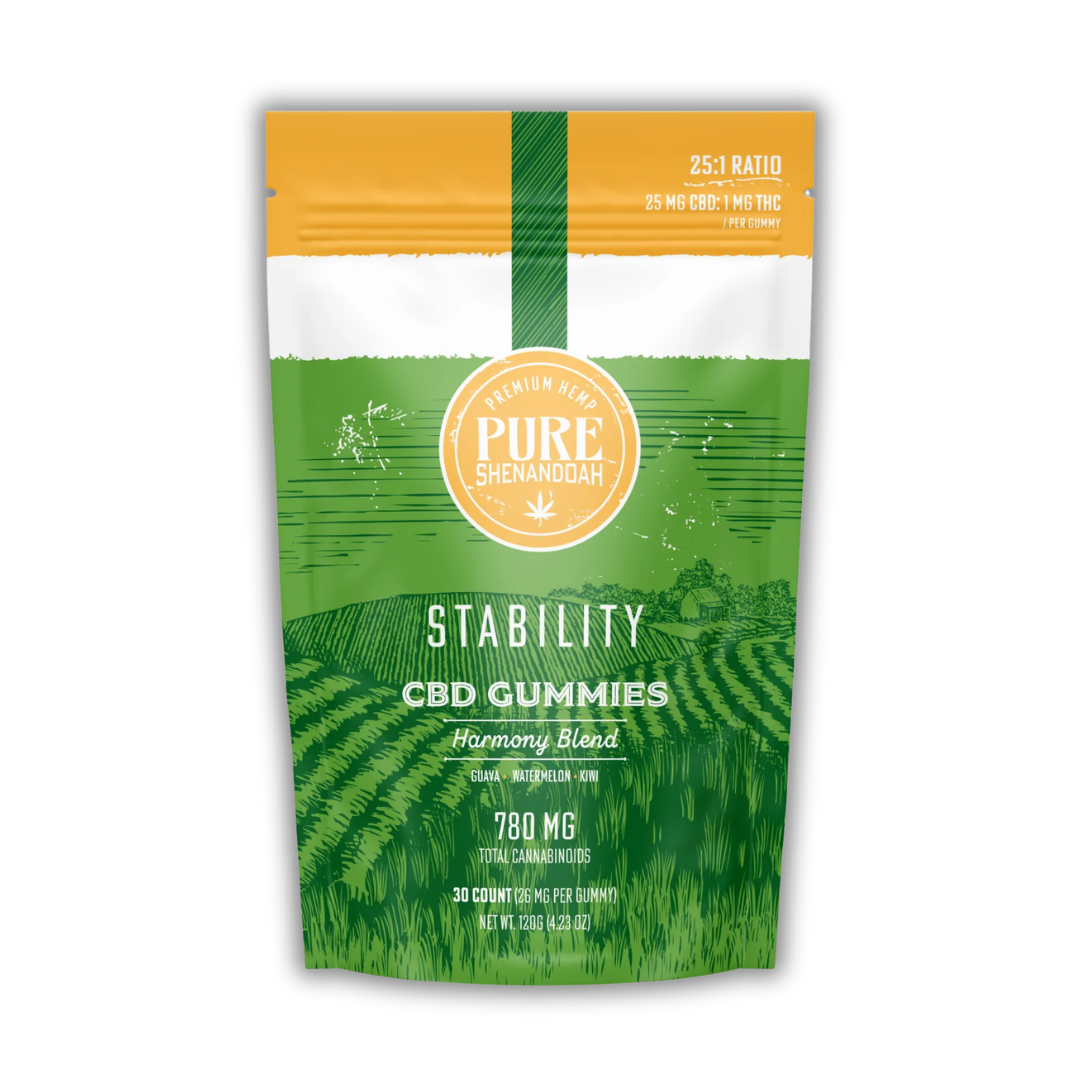 Stability CBD Gummies + Low Dose THC