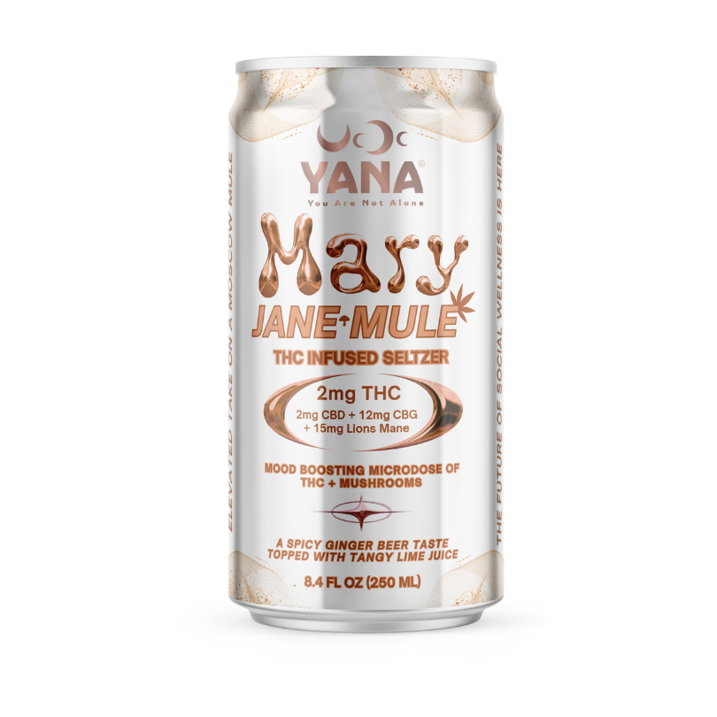 Mary Jane Mule - THC Seltzer Drink