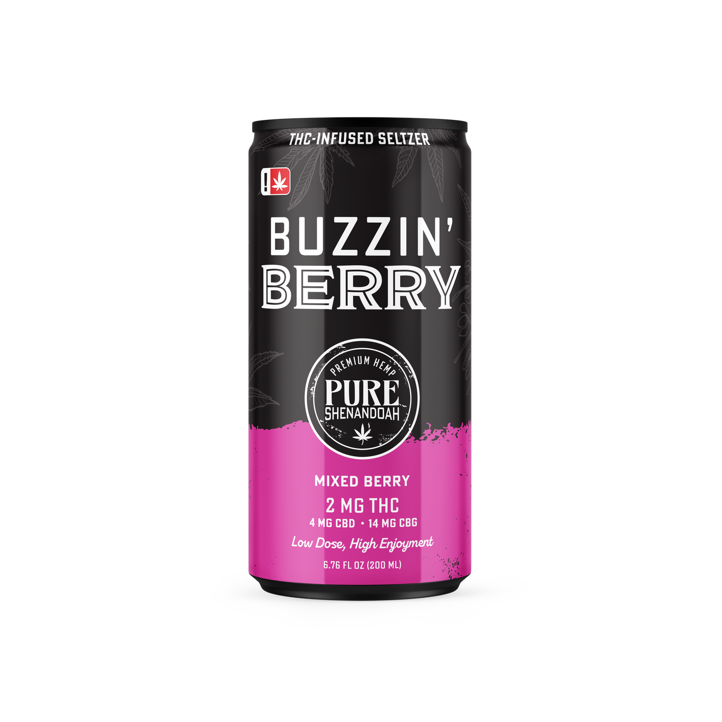 Buzzin' Berry - THC + CBD Infused Mocktail Drink