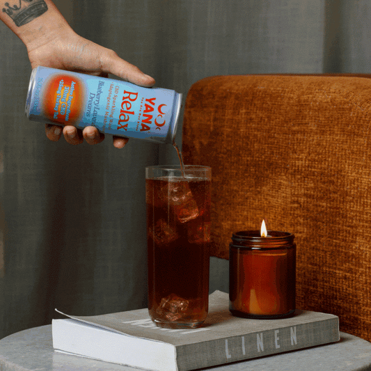 Relax CBD + Mushrooms Sparkling Water