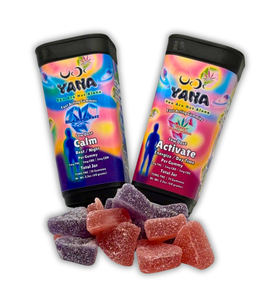 5mg THC + CBD Gummies (Day & Night)