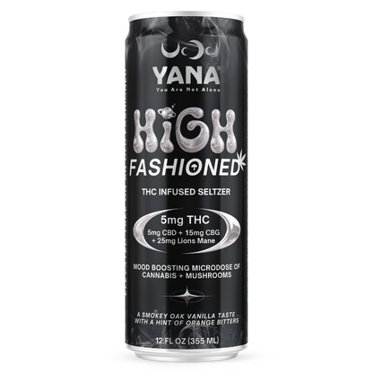 High Fashioned - THC Seltzer Drink