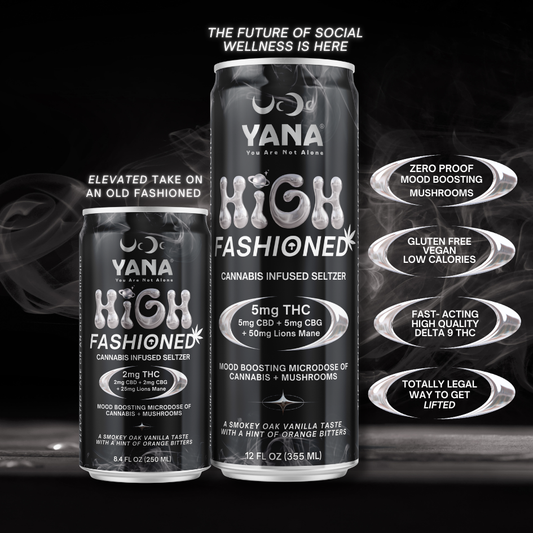 High Fashioned - THC Seltzer Drink