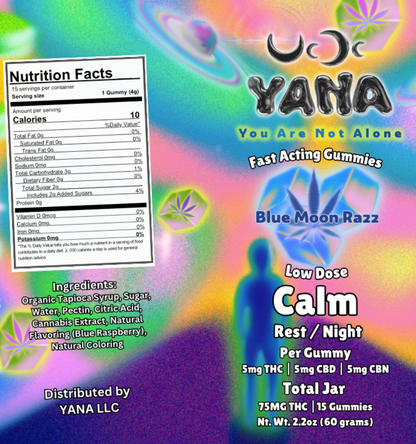5mg THC + CBD Gummies (Day & Night)