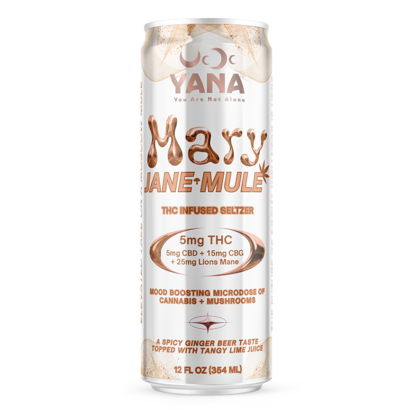 Mary Jane Mule - THC Seltzer Drink