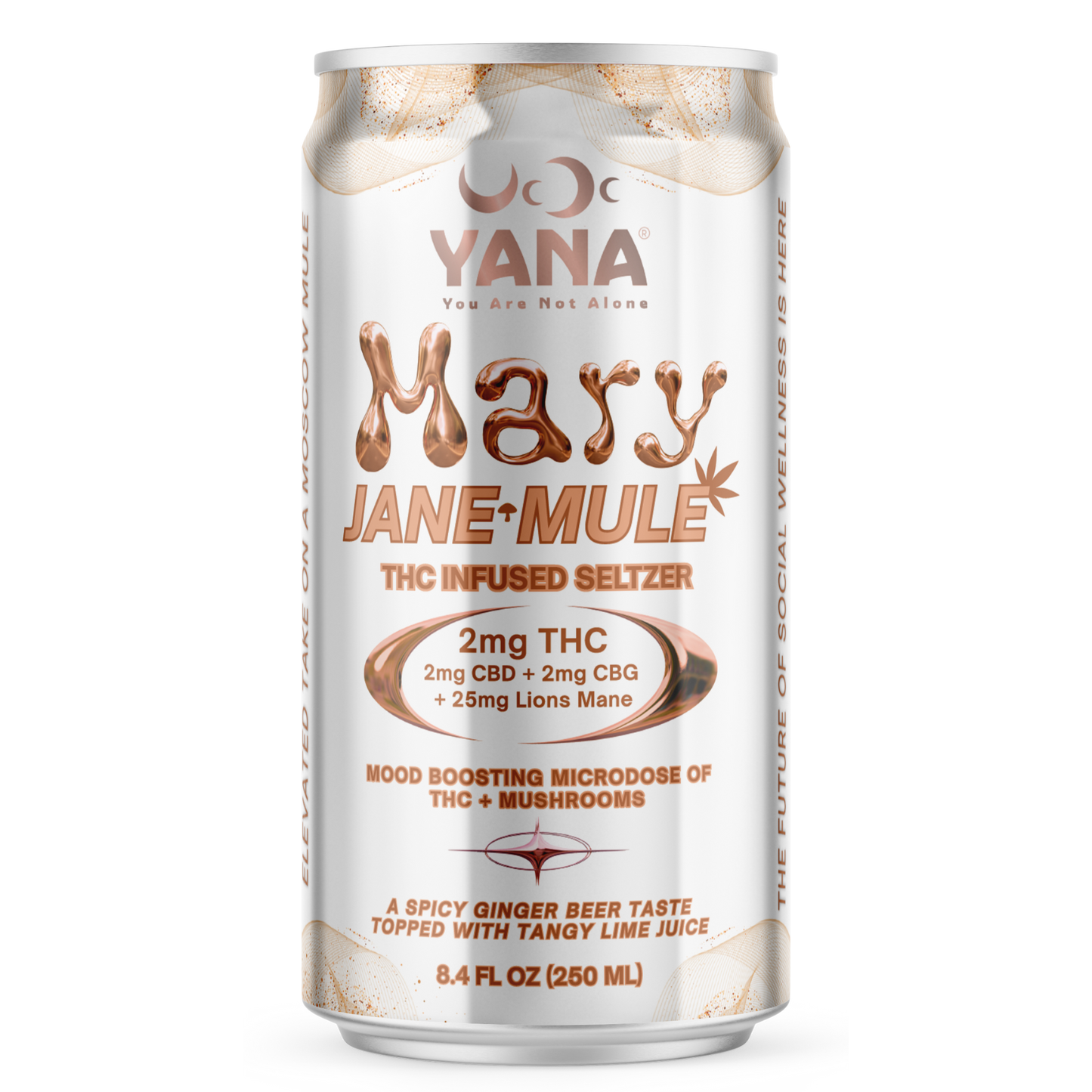 Mary Jane Mule - THC Seltzer Drink