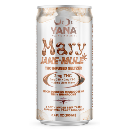 Mary Jane Mule - THC Seltzer Drink