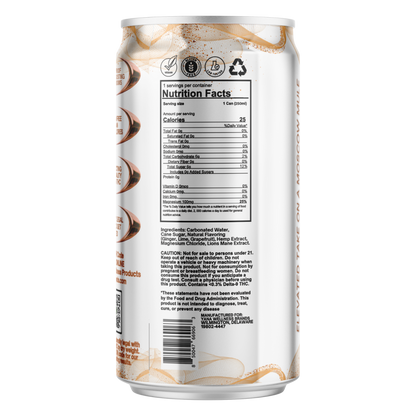Mary Jane Mule - THC Seltzer Drink