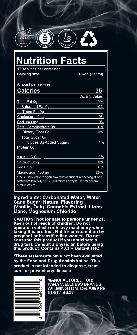 High Fashioned - THC Seltzer Drink