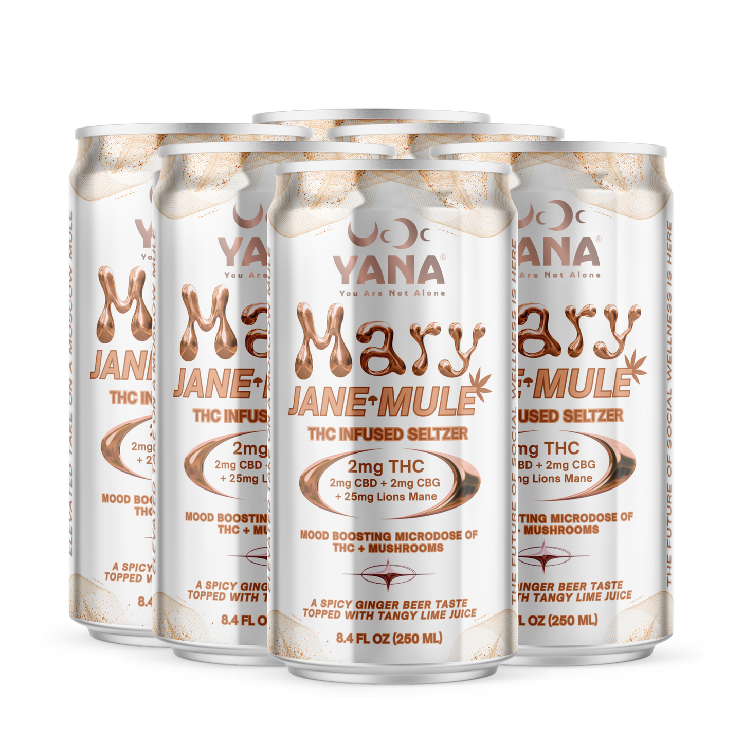 Mary Jane Mule - THC Seltzer Drink