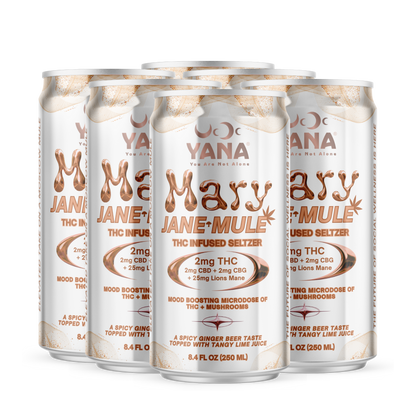Mary Jane Mule - THC Seltzer Drink