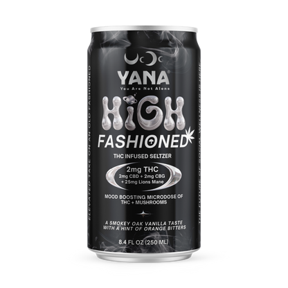 High Fashioned - THC Seltzer Drink